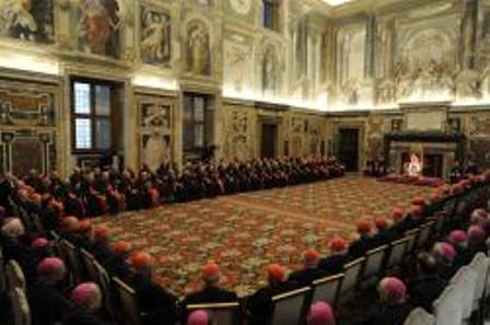 Vatican voeux curie romaine - 2012