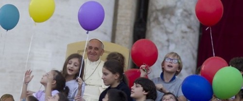 le pape François et les familles - 2013