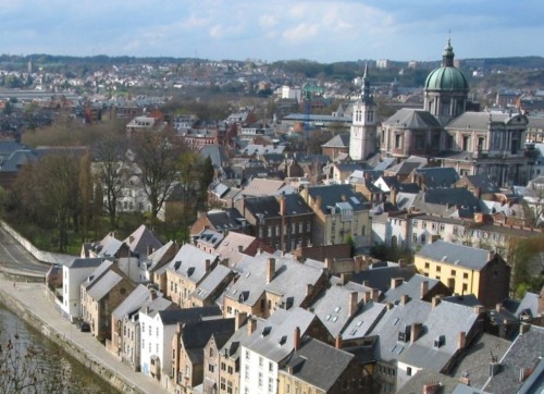 Namur vue de la citadelle