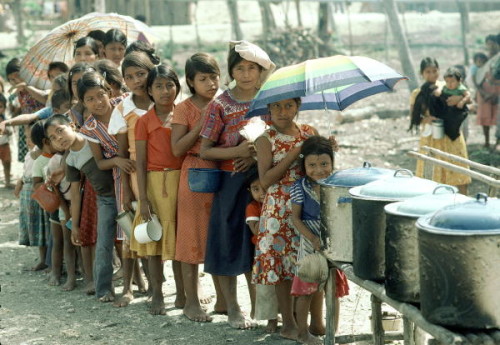 enfants refugies Amerique centrale