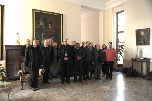 19 02 2016 - Mgr Philippe Ranaivomana et Conseil