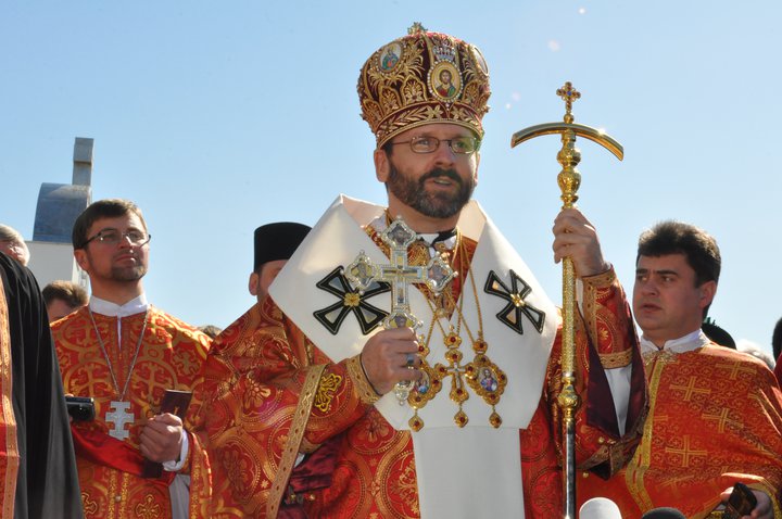 Sa Béatitude Sviatoslav Chevtchouk, chef de l'Eglise Gréco-Catholique Ukrainienne
