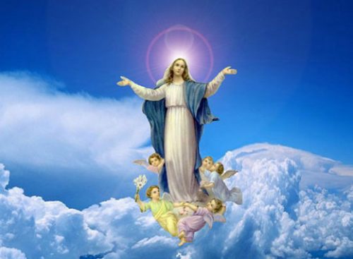 Assomption de la Vierge Marie — Solennité dans Catéchèse Assomption_Marie-500x367