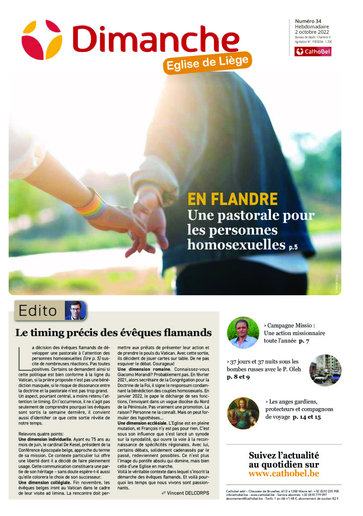 Le Journal Dimanche – 28/09/2022 – Liège