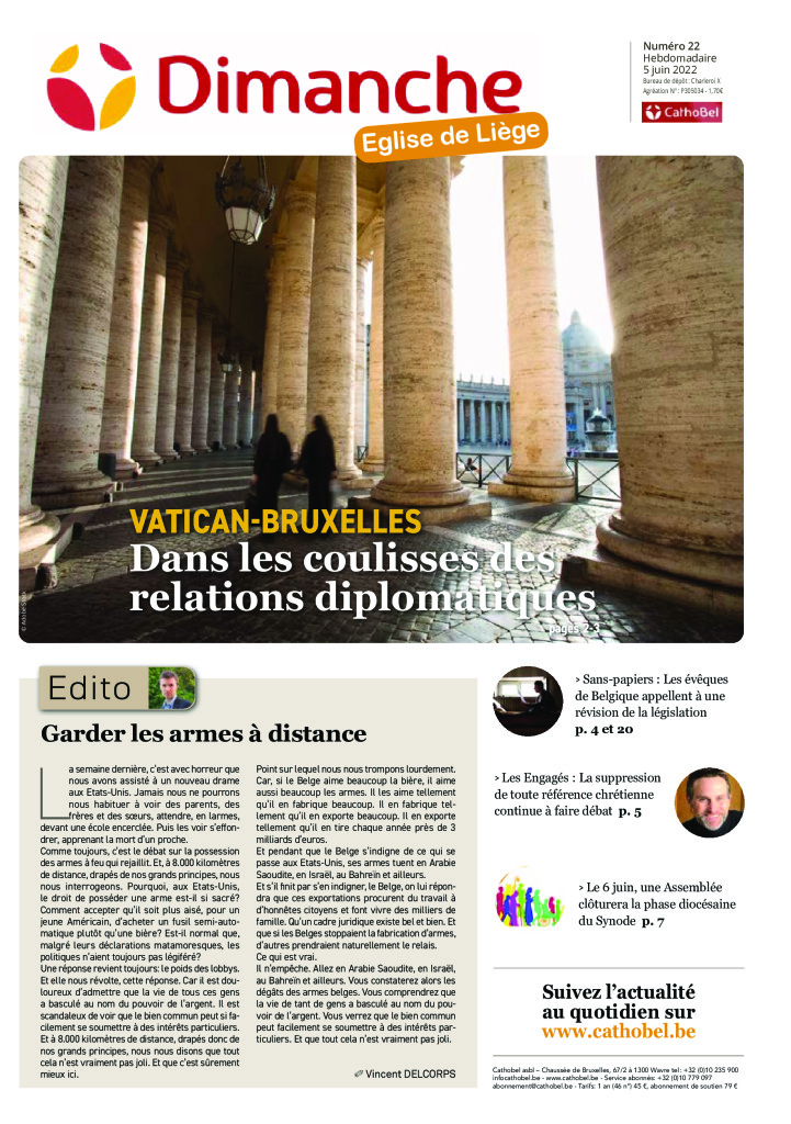 Le Journal Dimanche &#8211; 01/06/2022 &#8211; Liège