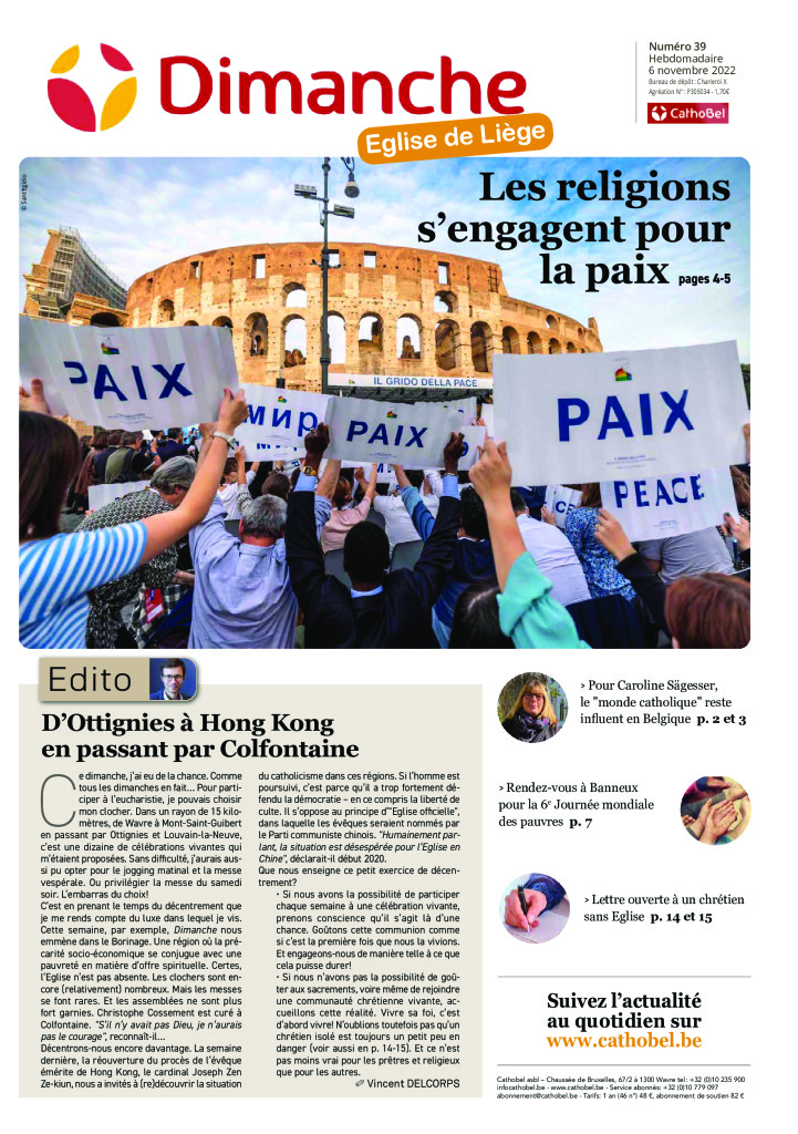 Le Journal Dimanche &#8211; 02/11/2022 &#8211; Liège