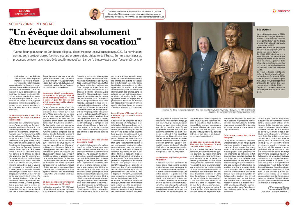 Le Journal Dimanche – 03/05/2023 – Liège
