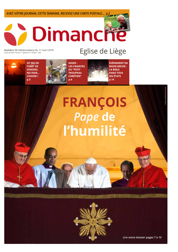 Le Journal Dimanche – 07/03/2018 – Liège