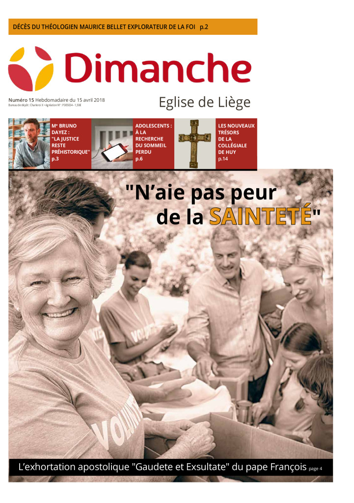 Le Journal Dimanche – 11/04/2018 – Liège
