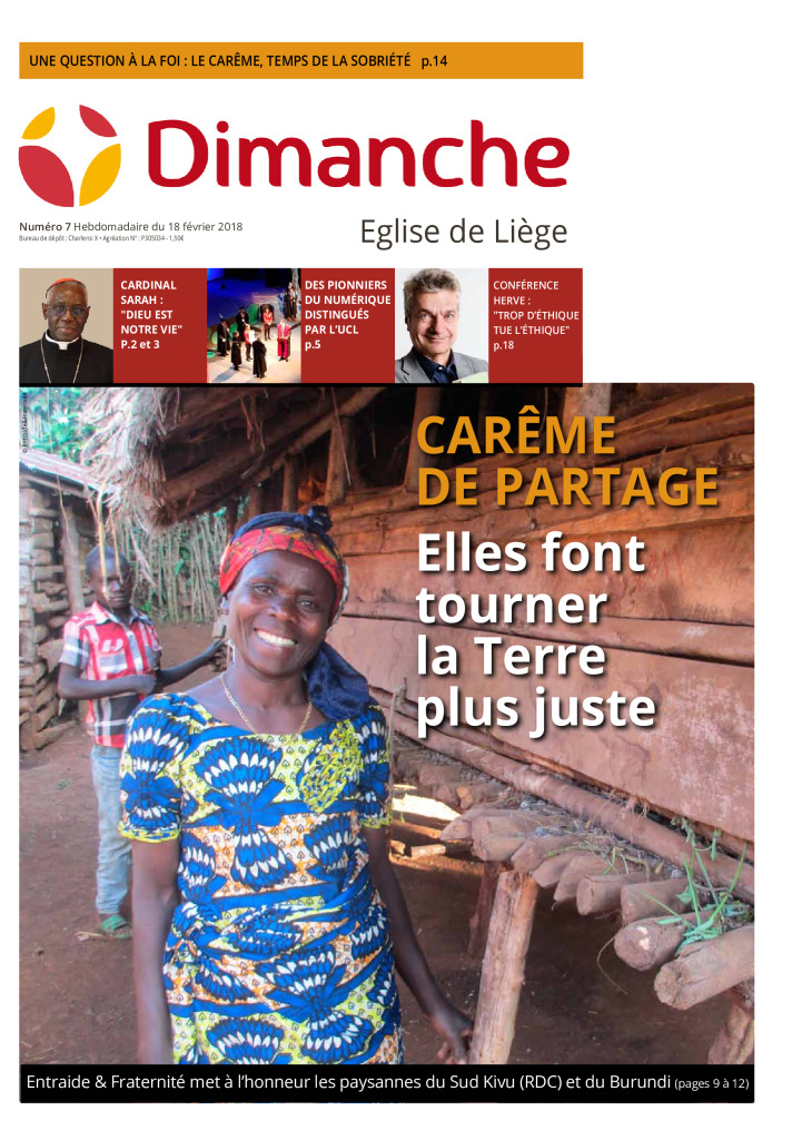 Le Journal Dimanche – 14/02/2018 – Liège