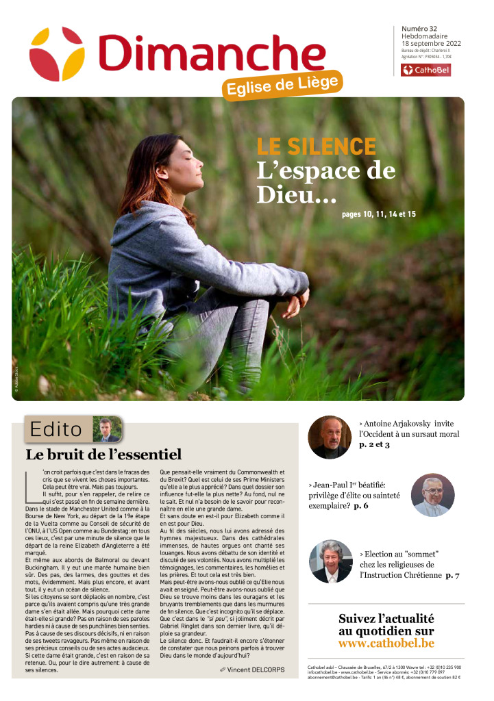 Le Journal Dimanche – 14/09/2022 – Liège