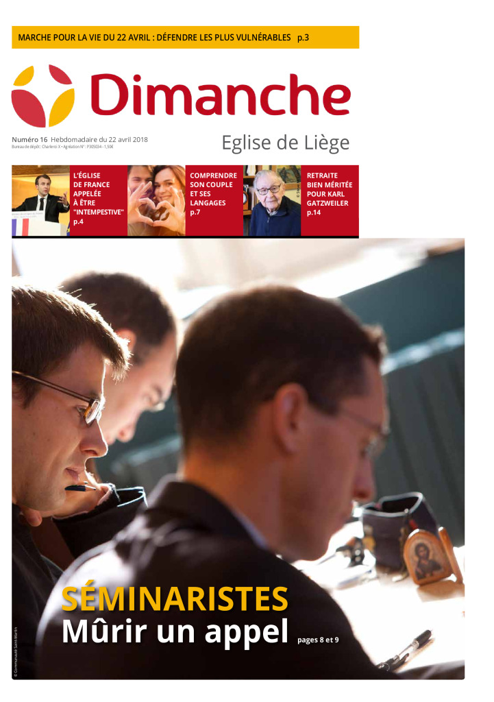 Le Journal Dimanche – 18/04/2018 – Liège