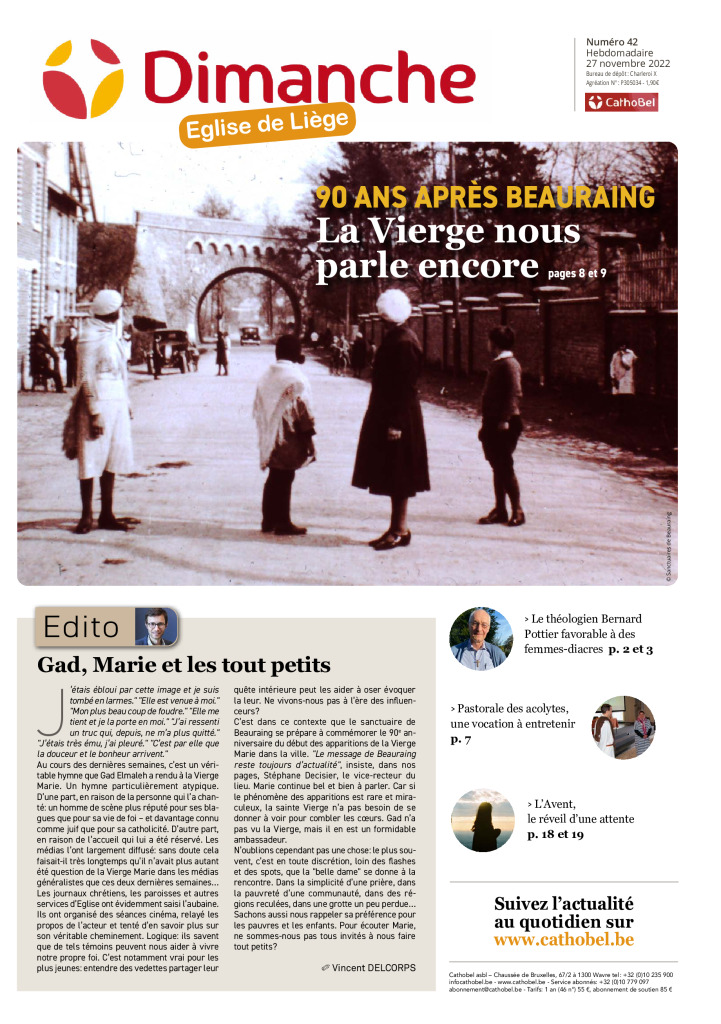Le Journal Dimanche &#8211; 22/11/2022 &#8211; Liège
