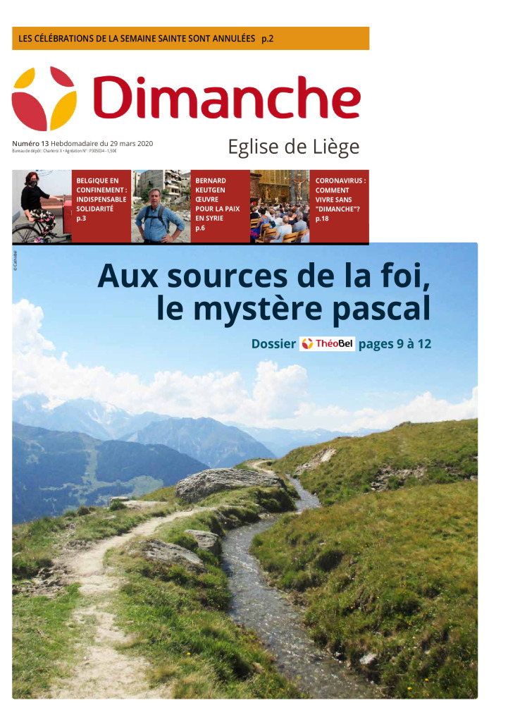 Le Journal Dimanche – 25/03/2020 – Liège