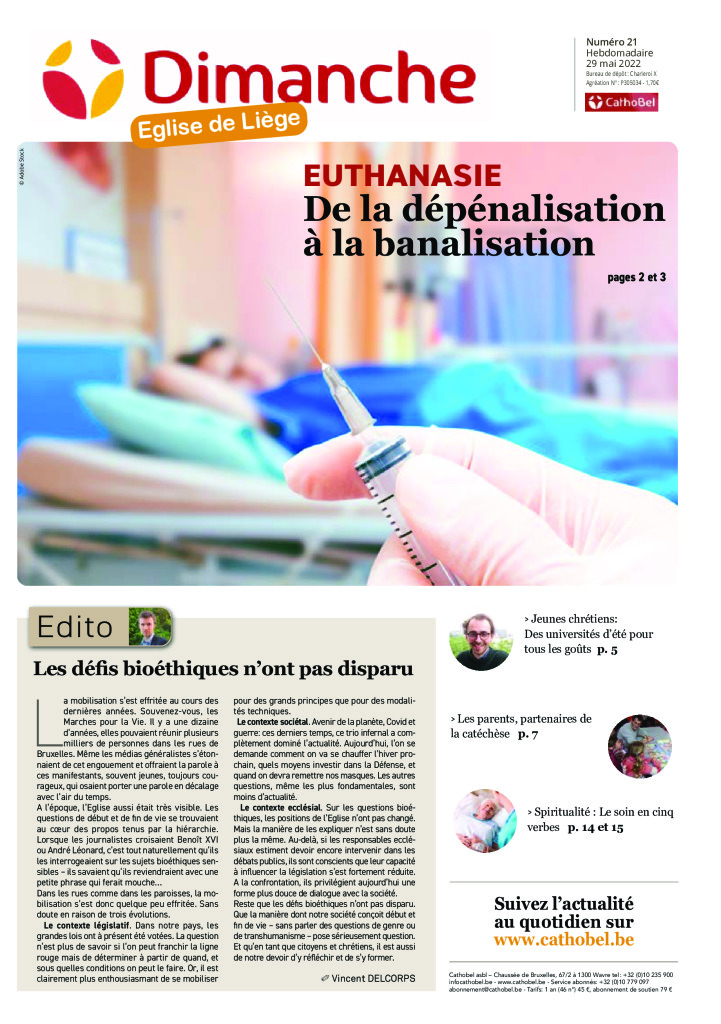 Le Journal Dimanche – 25/05/2022 – Liège