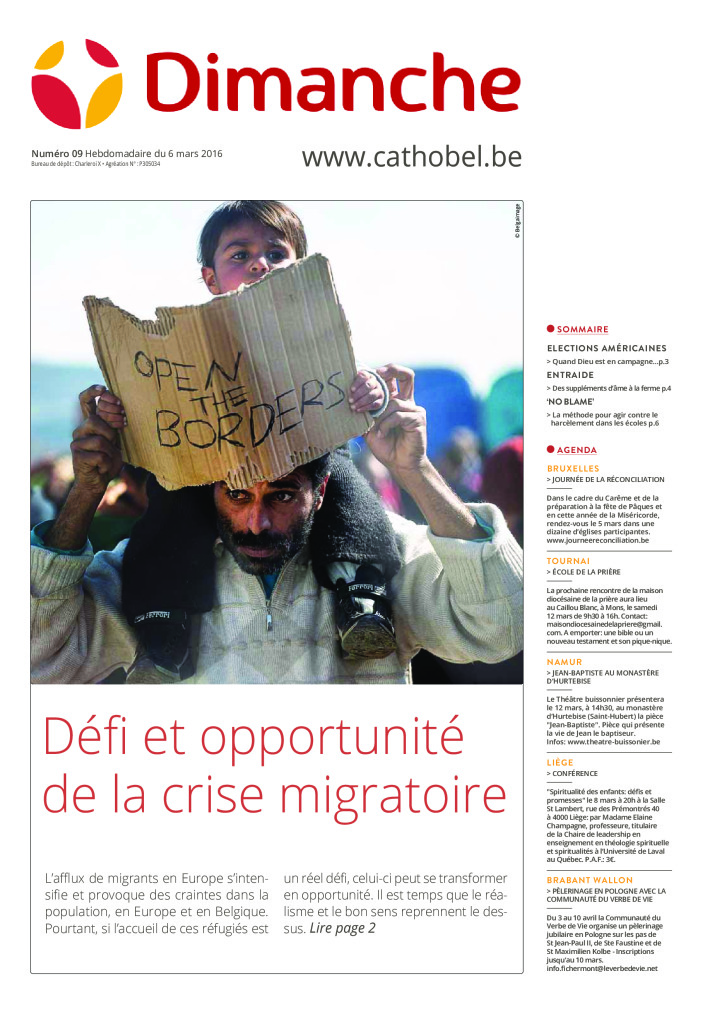 Le Journal Dimanche – 02/03/2016