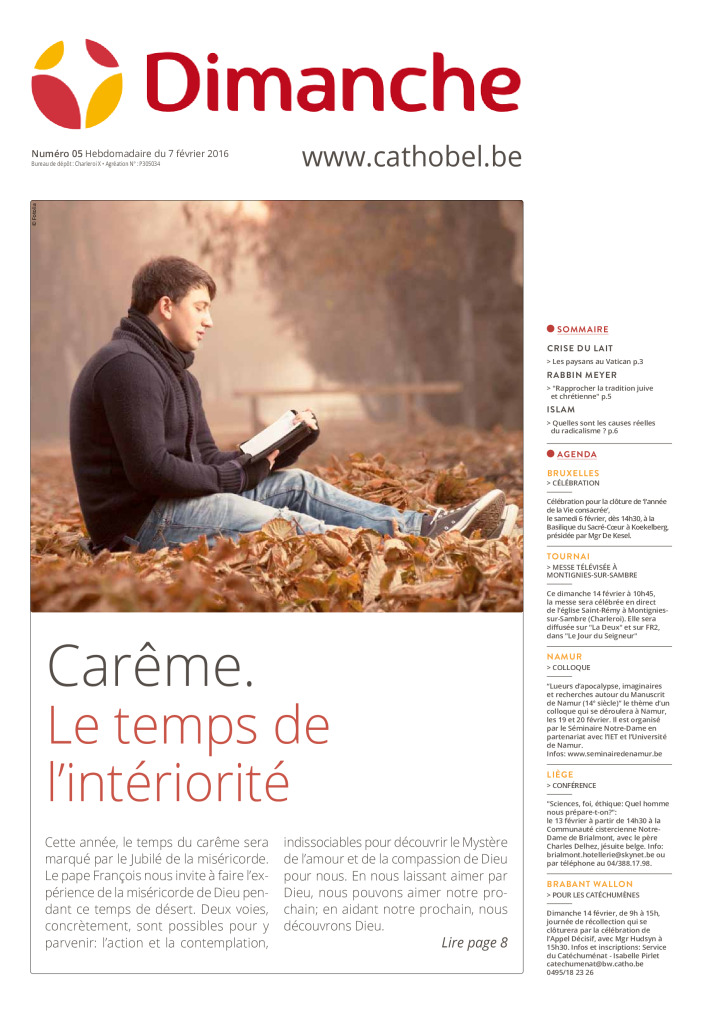 Le Journal Dimanche – 03/02/2016