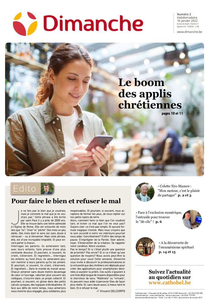 Le Journal Dimanche – 12/01/2022
