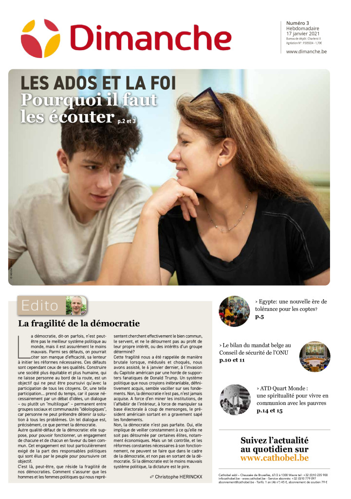 Le Journal Dimanche &#8211; 13/01/2021