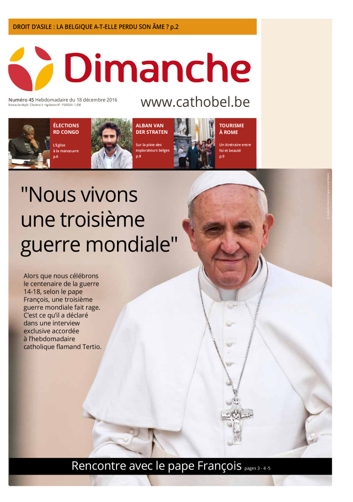 Le Journal Dimanche – 14/12/2016