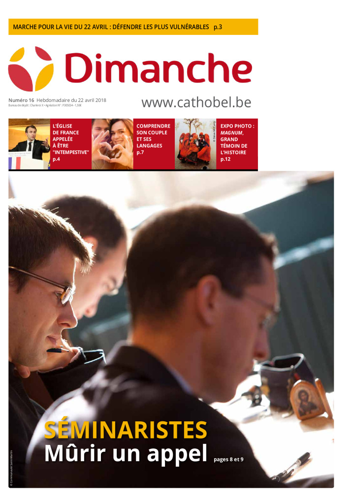 Le Journal Dimanche – 18/04/2018