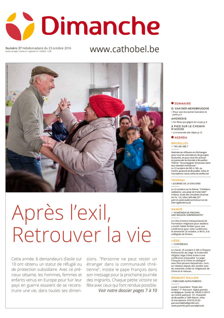 Le Journal Dimanche – 19/10/2016