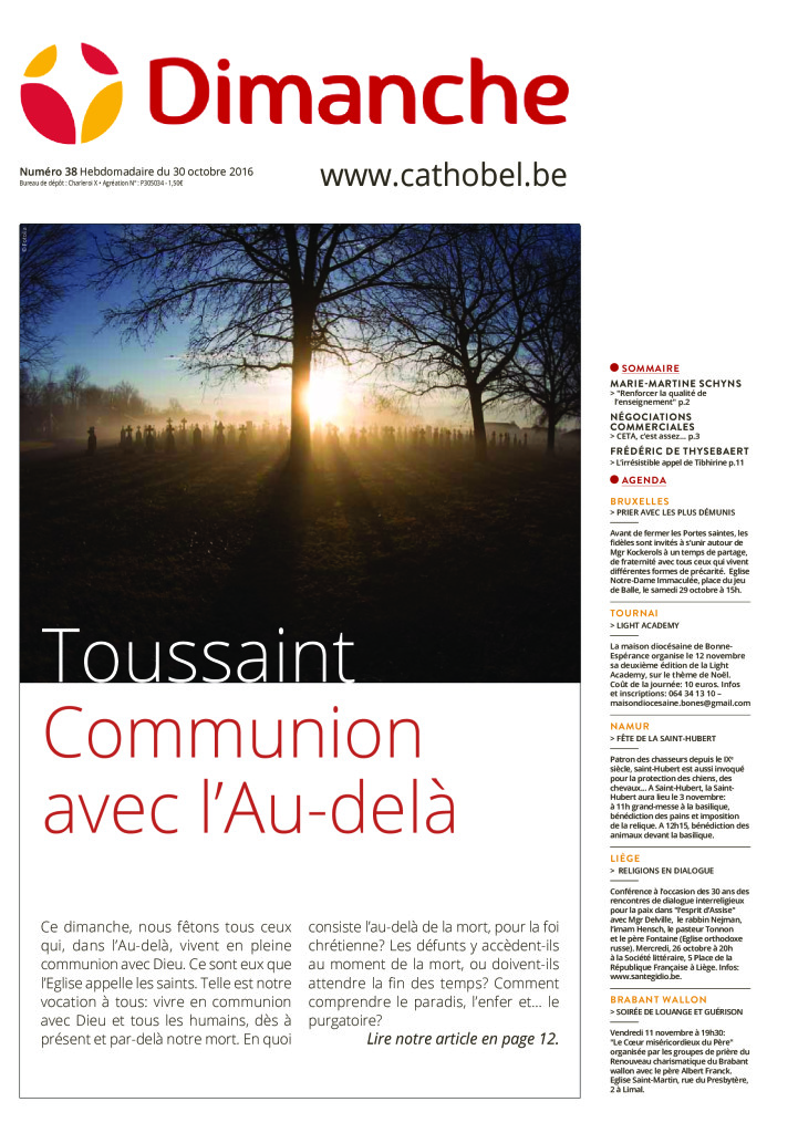 Le Journal Dimanche – 26/10/2016