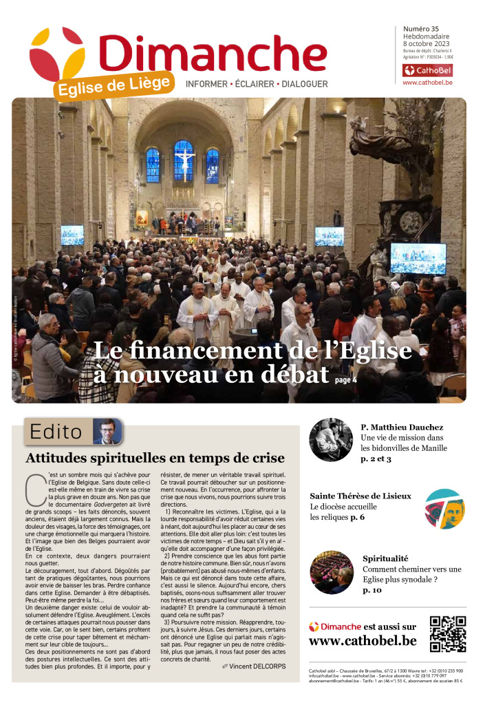 Le Journal Dimanche – 08/10/2023 – Liège