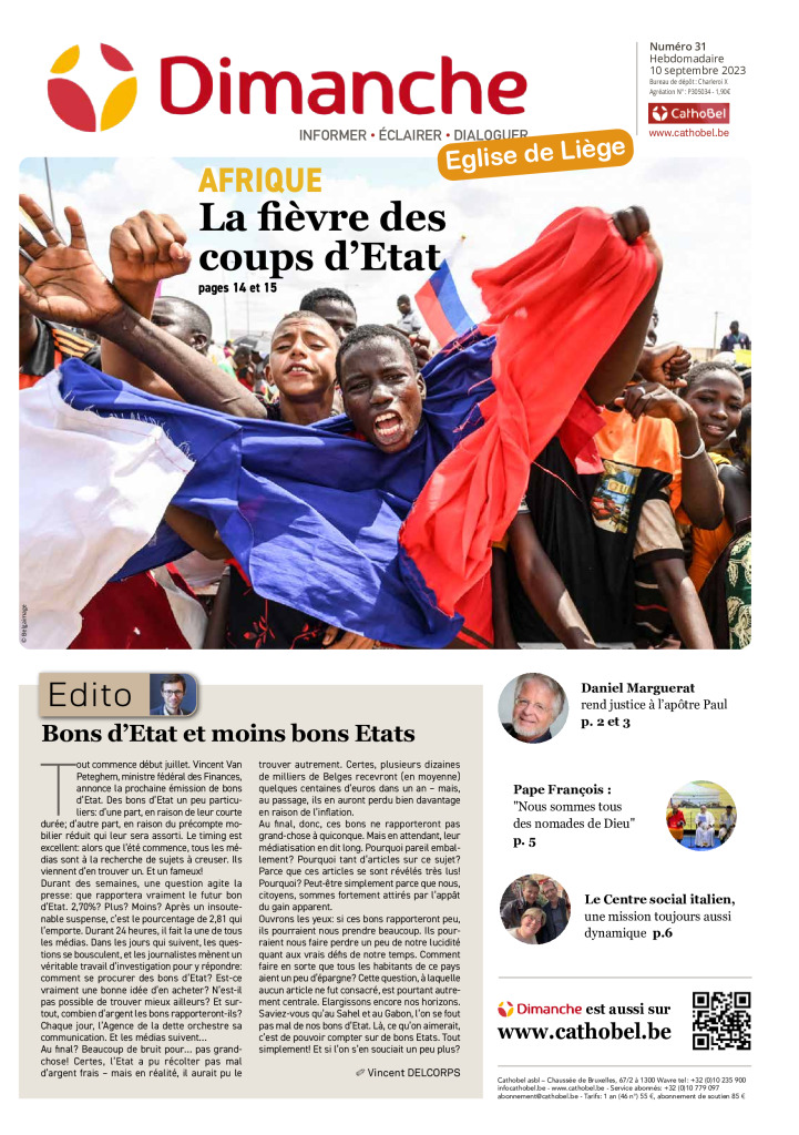 Le Journal Dimanche – 10/09/2023 – Liège
