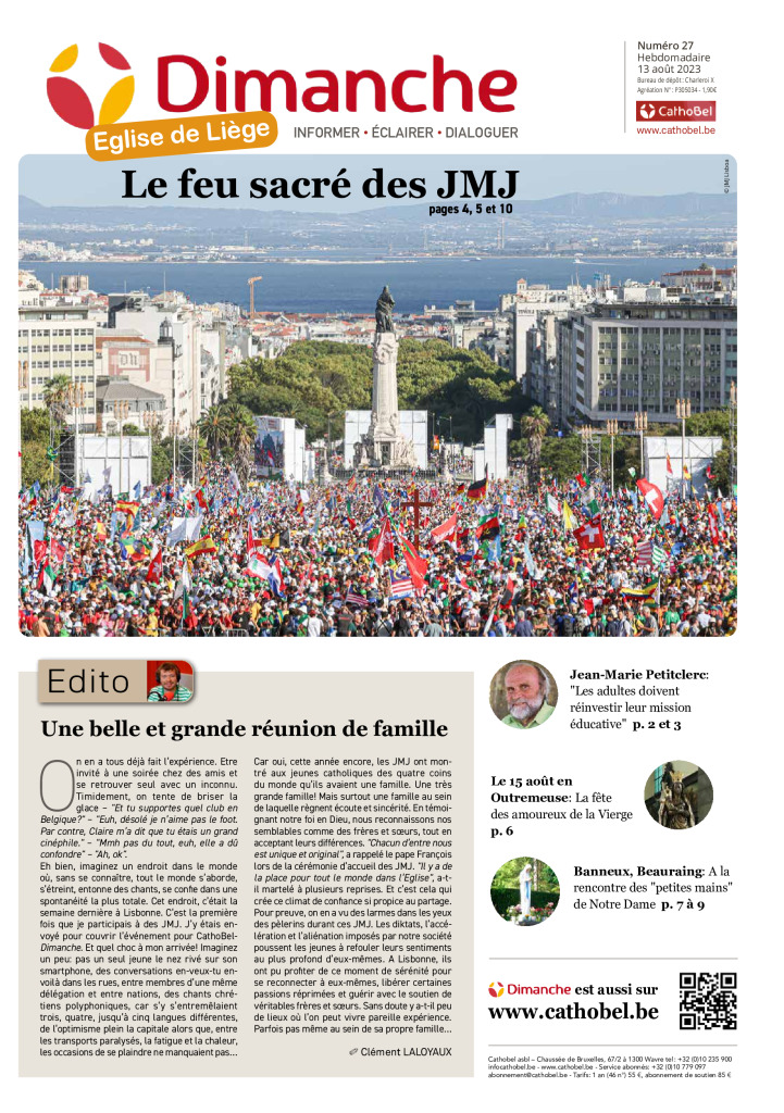 Le Journal Dimanche – 13/08/2023 – Liège