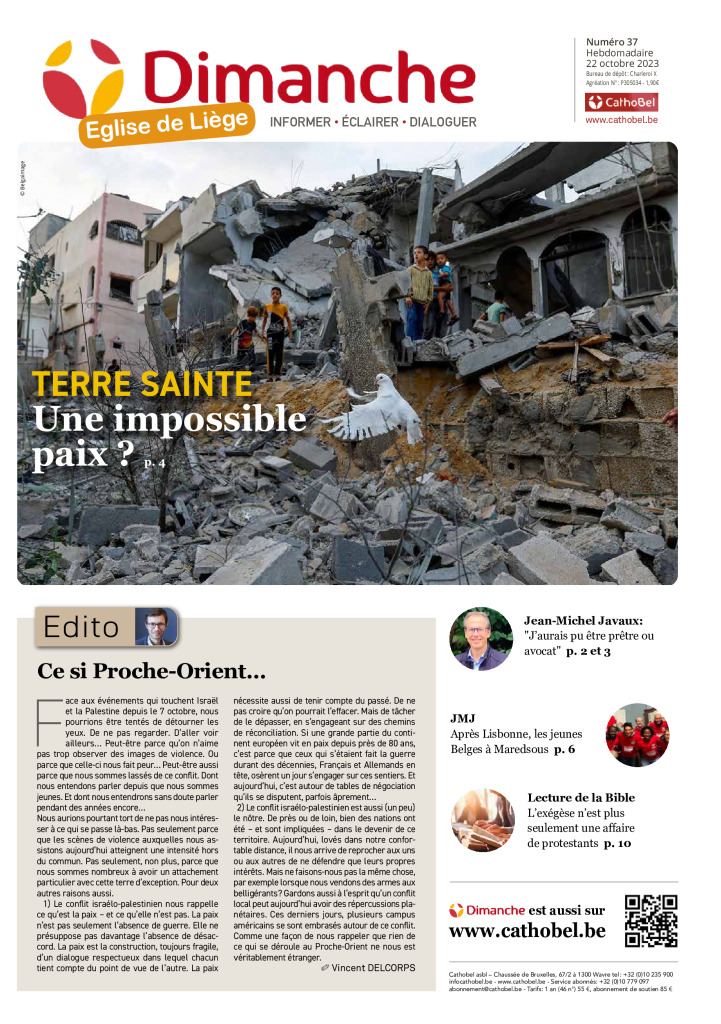 Le Journal Dimanche – 22/10/2023 – Liège