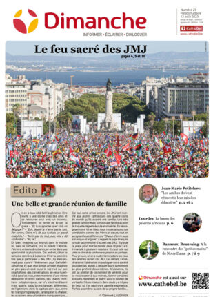 Le Journal Dimanche – 13/08/2023