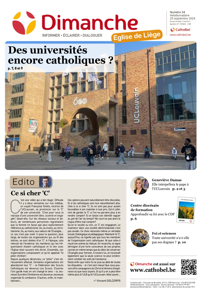 Le Journal Dimanche – 29/09/2024 – Liège