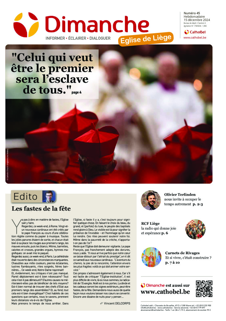 Le Journal Dimanche – 15/12/2024 – Liège