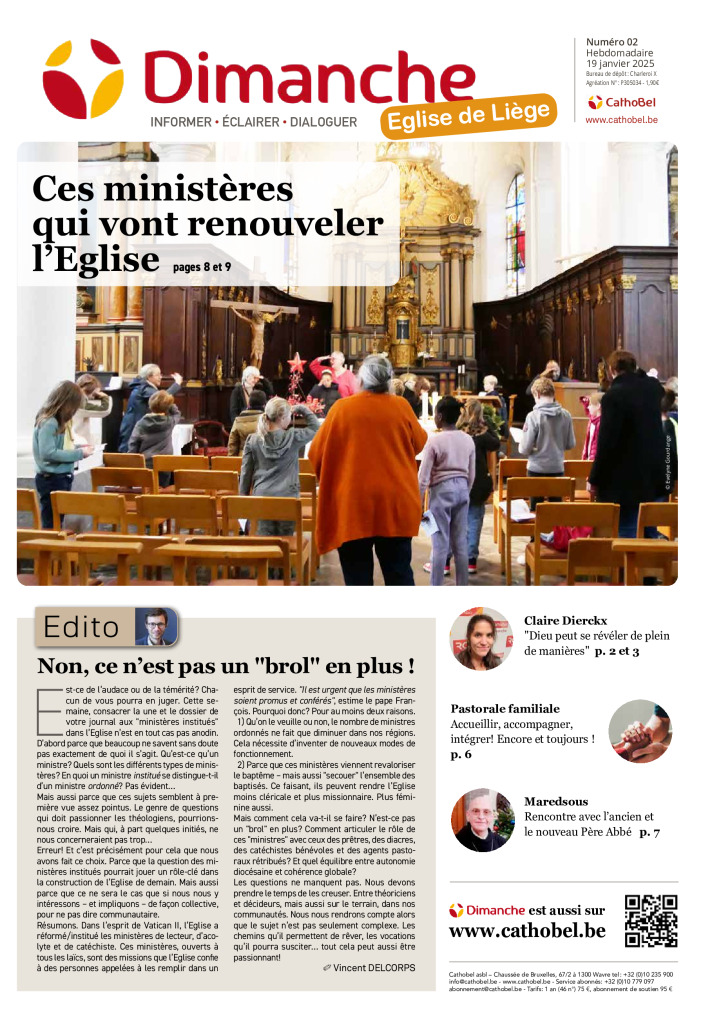 Le Journal Dimanche – 19/01/2025 – Liège