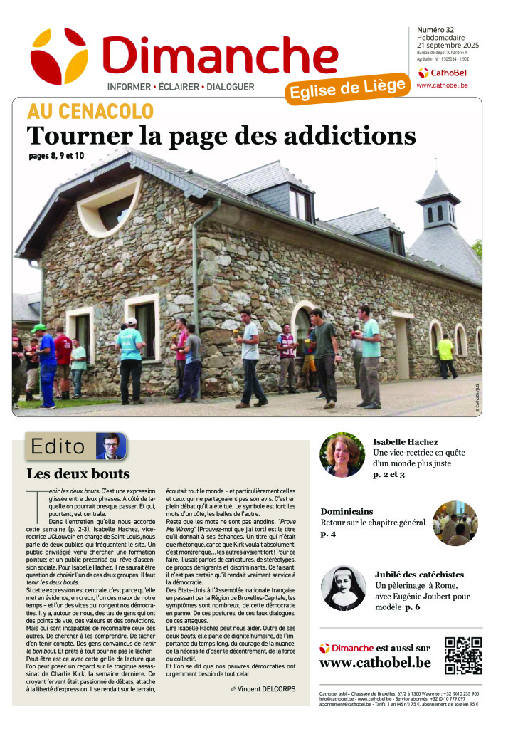 Le Journal Dimanche – 21/09/2025 – Liège