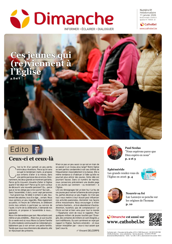 Le Journal Dimanche – 11/01/2026