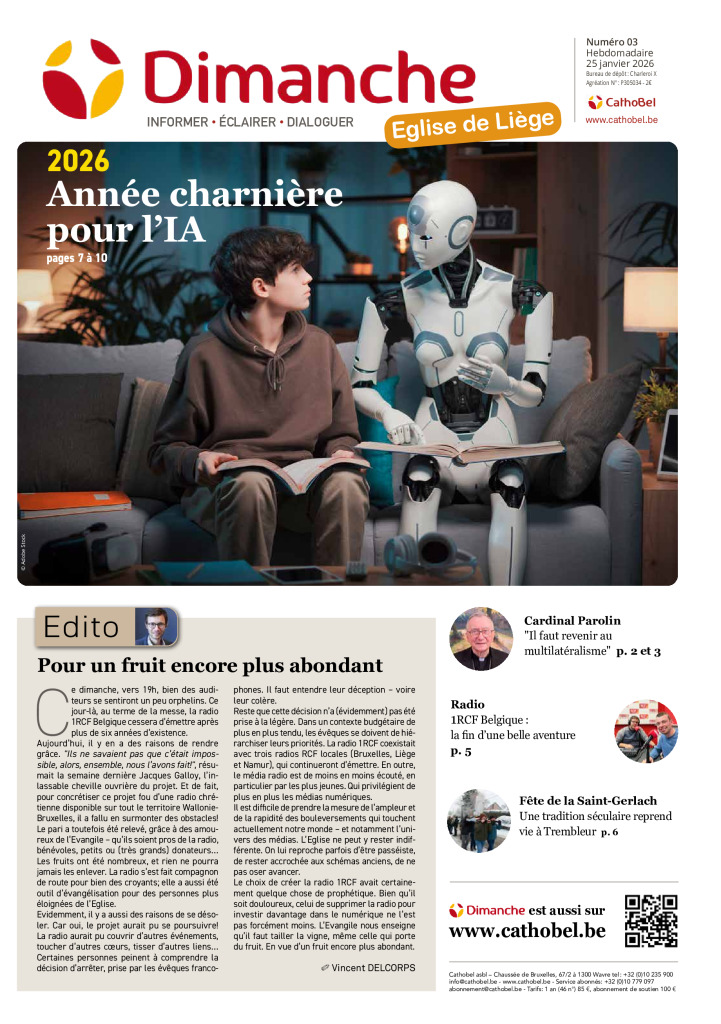 Le Journal Dimanche – 25/01/2026 – Liège